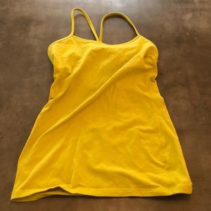 Lime Colored Lululemon top